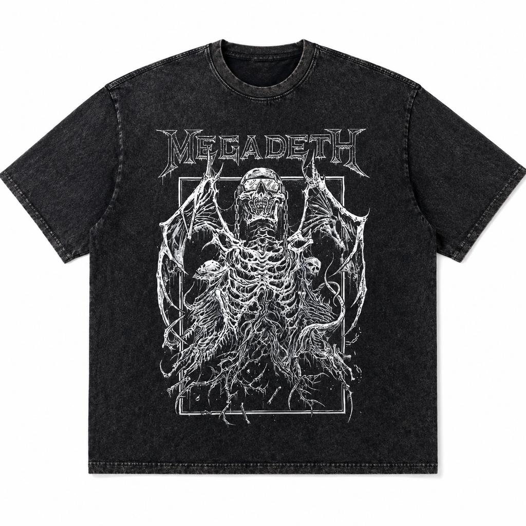 Men's casual streetwear graphic tee