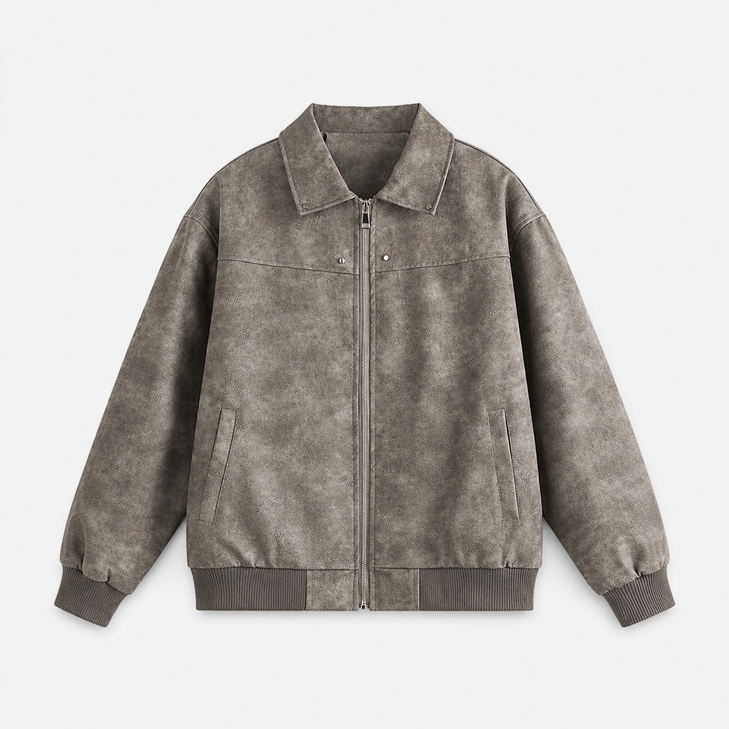 Front view of a men's casual jacket