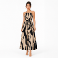 Women's Halter Neck Long Dress