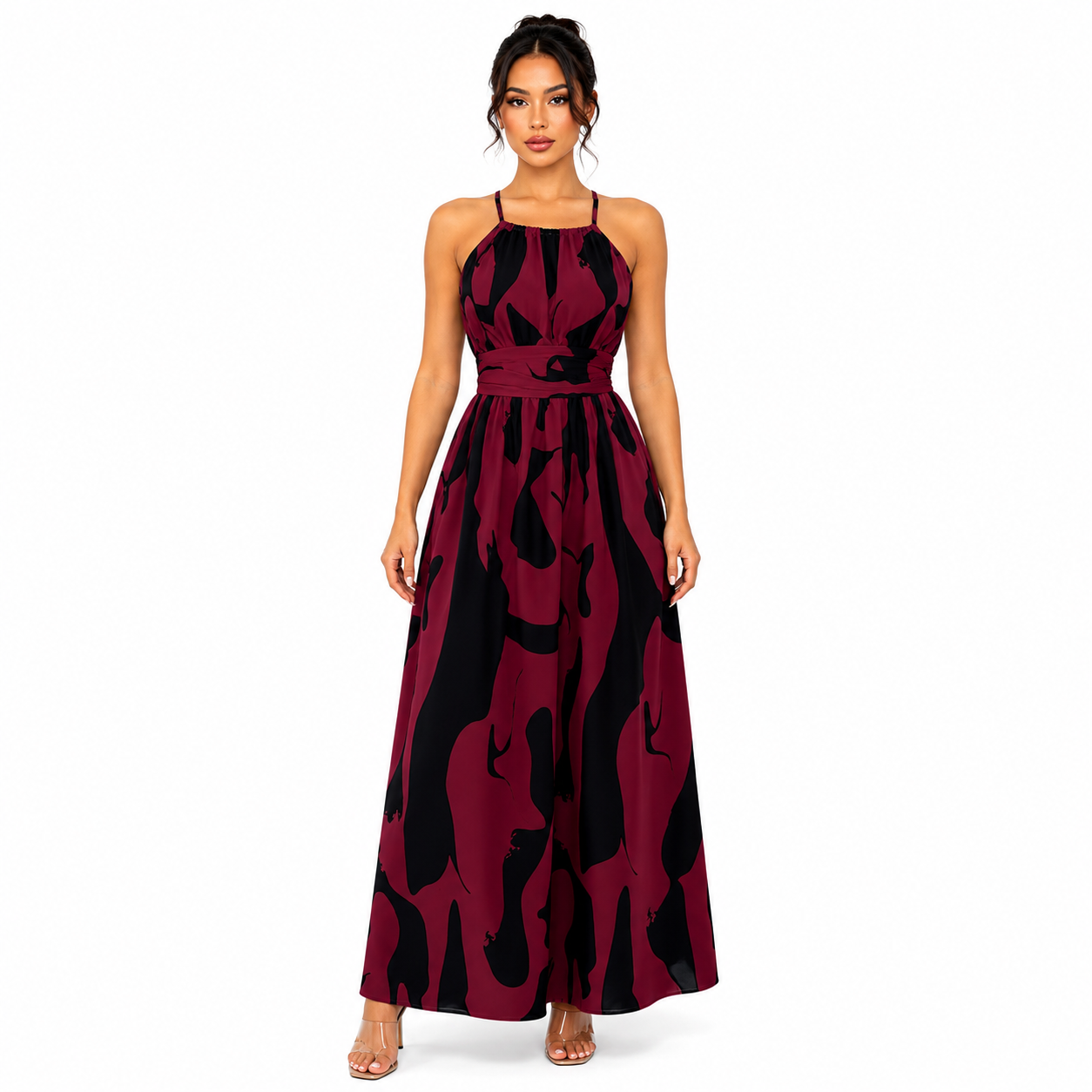 Women's Printed Maxi Dress