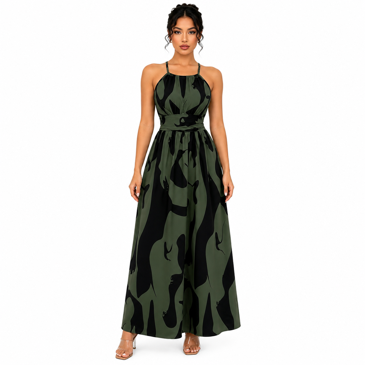 Women's Sleeveless Maxi Dress