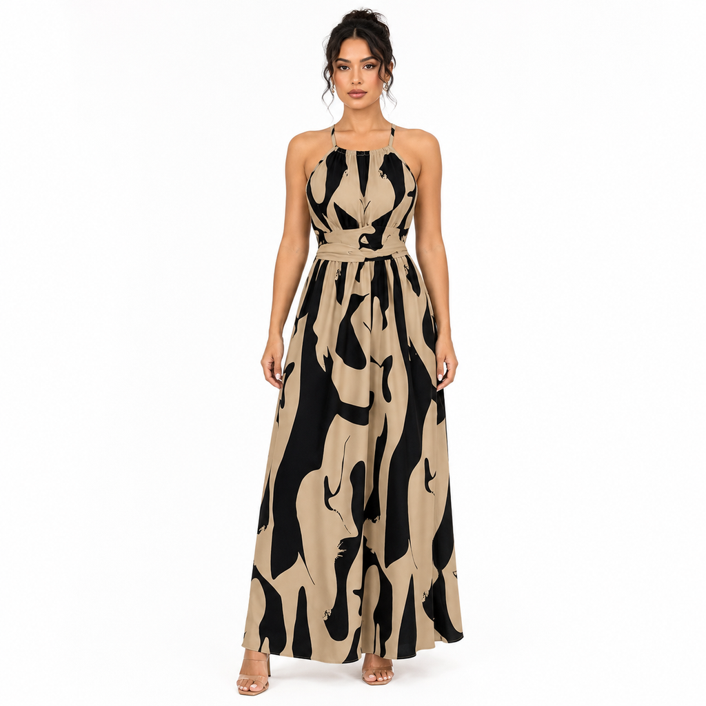 Women's Casual Printed Dress