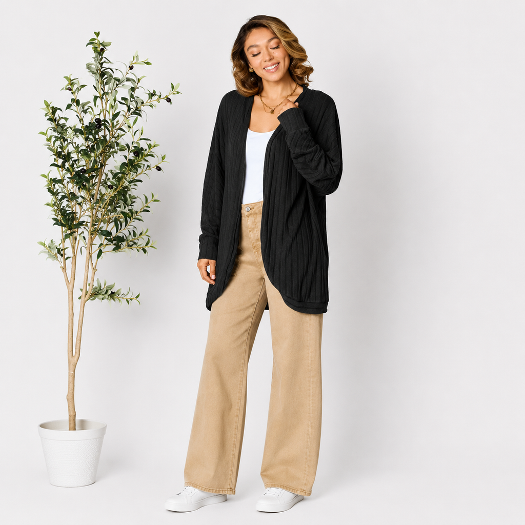 Women's everyday cardigan with lightweight feel